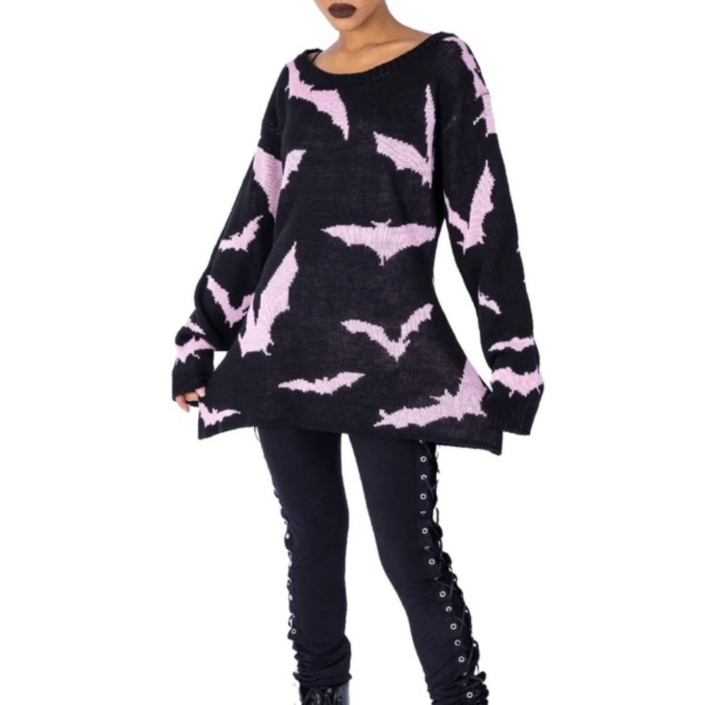 NWT Heartless Rule the Night Bat Jumper
